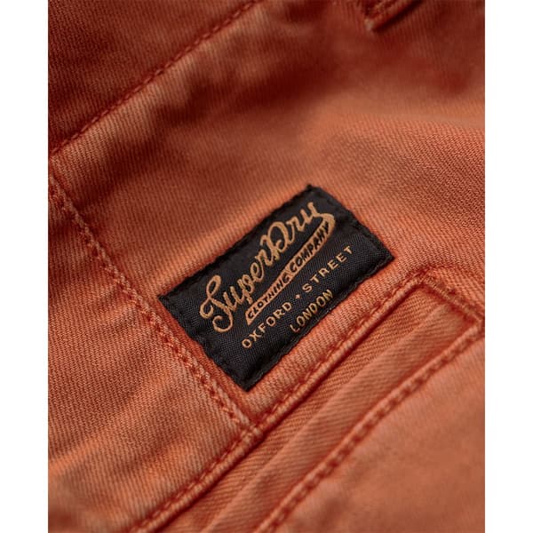 Superdry Vintage Officer Chinoshortsit Oranssi 30 Mies