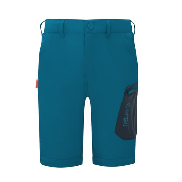 Trollkids Preikestolen Double Zip-off Bukser Blå 152 cm Dreng