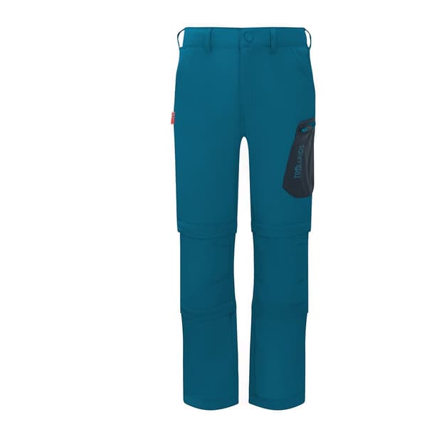 Trollkids Preikestolen Double Zip-off Bukser Blå 152 cm Dreng