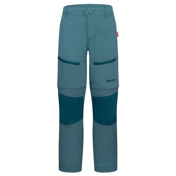Trollkids Nordfjord Zip-off Slim Fit Byxor Blå 140 cm Pojke