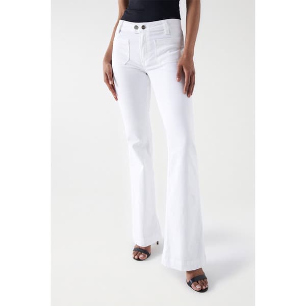 Salsa Jeans Destiny Flare Fit Farkut Valkoinen 31 Nainen