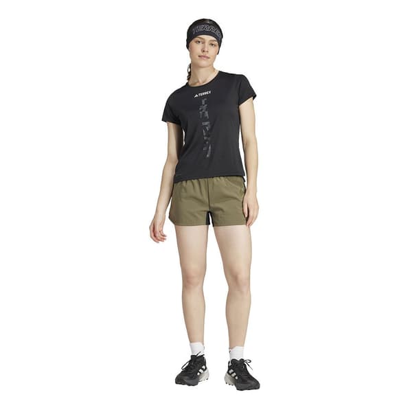 Adidas Terrex Agravic Trail Running 3´´ Shorts  L Kvinna