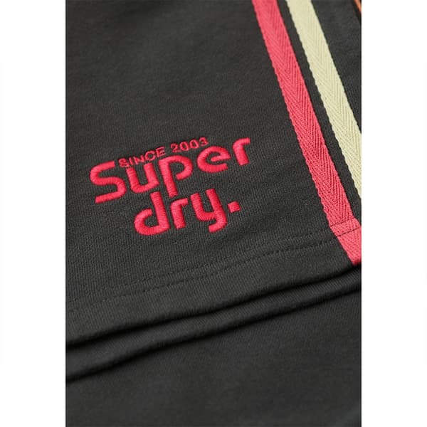 Superdry Rainbow Side Logo Shorts Svart XS Kvinna