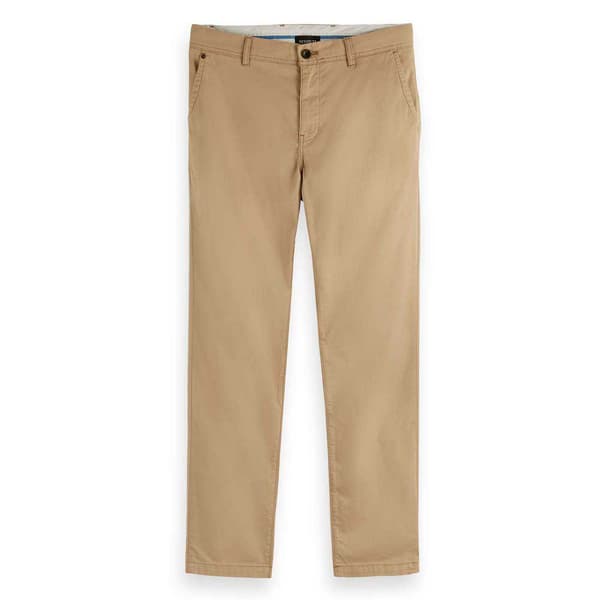 Scotch & Soda Essentials Stuart Regular Slim Fit Chinohousut Beige 30 / 32 Mies