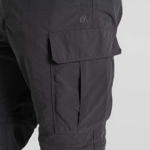 Craghoppers Nosilife Convertible Cargo Housut Harmaa 52 / Regular Mies