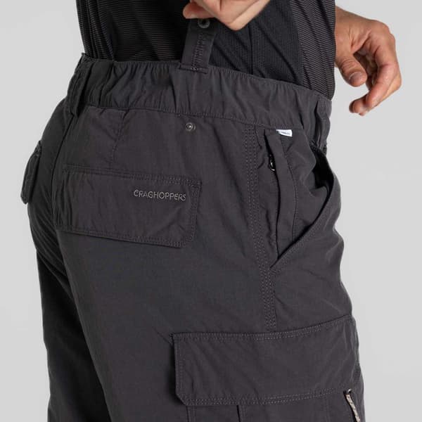 Craghoppers Nosilife Convertible Cargo Housut Harmaa 52 / Regular Mies