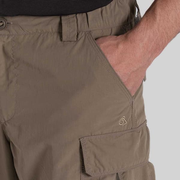 Craghoppers Nosilife Convertible Cargo Housut Beige 52 / Regular Mies