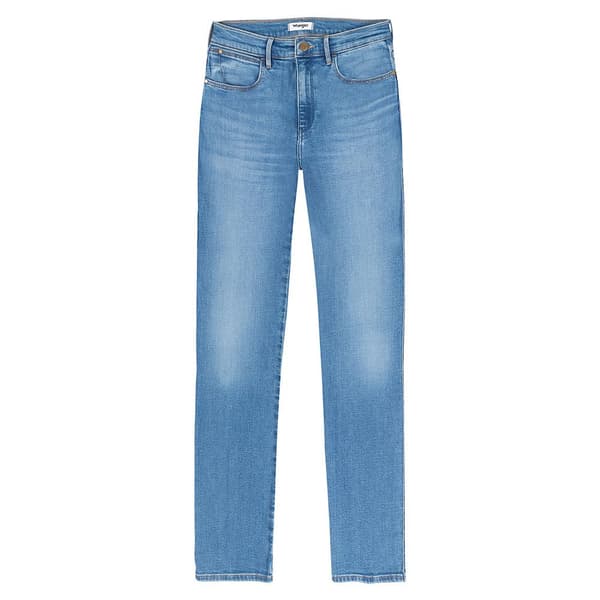 Wrangler W26lcy37m Slim Fit Farkut Sininen 38 / 32 Nainen