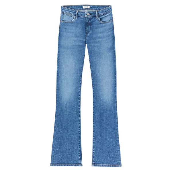 Wrangler W28b4736y Bootcut Jeans Blå 30 / 32 Kvinde