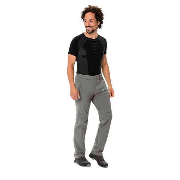 Vaude Farley Stretch Iii Konvertibla Byxor Grå 46 / Regular Man