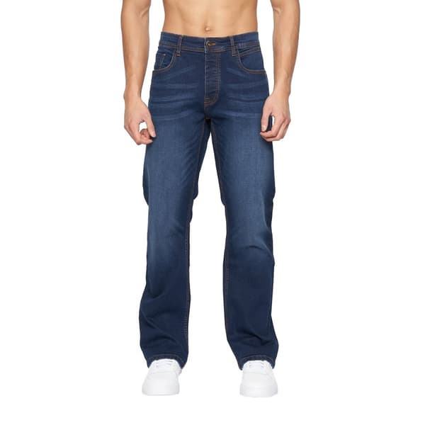 Crosshatch Mens Winsbury Bootcut Jeans