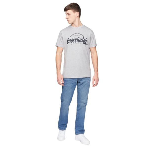 Crosshatch Mens Bandol Straight Leg Jeans