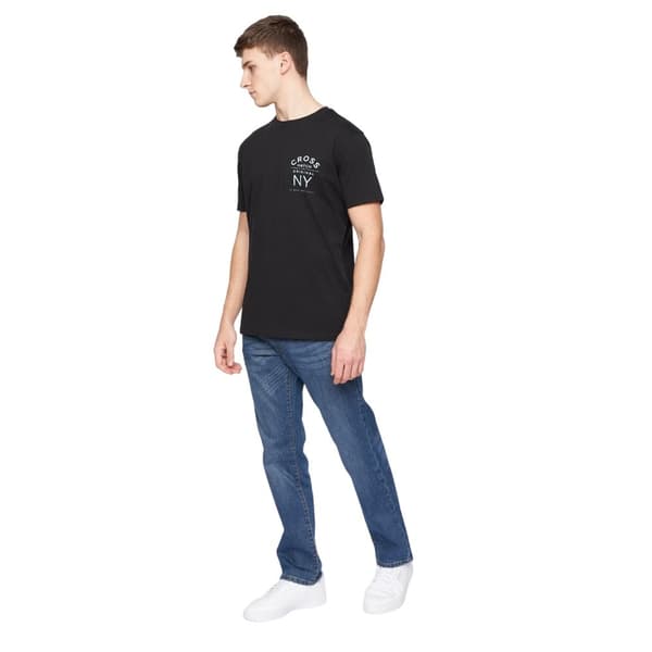 Crosshatch Mens Bandol Straight Leg Jeans