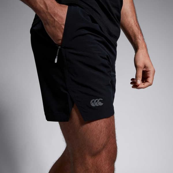 Canterbury Elite Woven Shortsit Musta 2XL Mies
