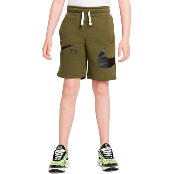 Nike Sportswear Swoosh Shorts Grøn 13-15 Years Dreng