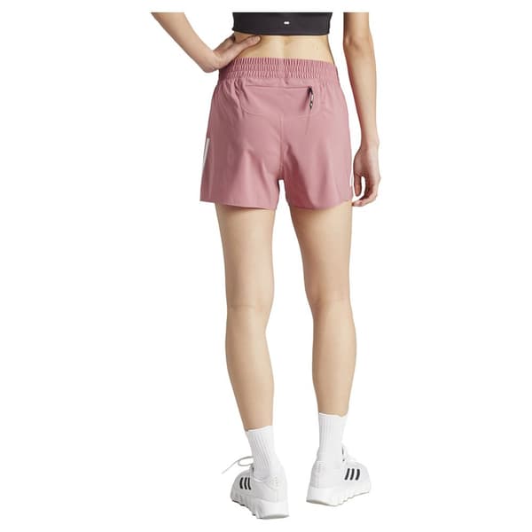 Adidas Own The Run 4´´ Shorts Rosa L Kvinna