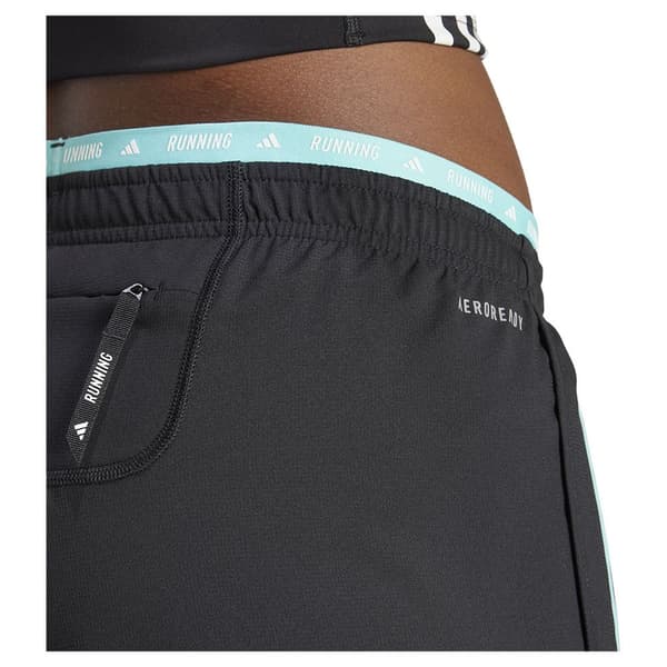 Adidas Own The Run 3 Stripes 3´´ Shortsit  L Nainen