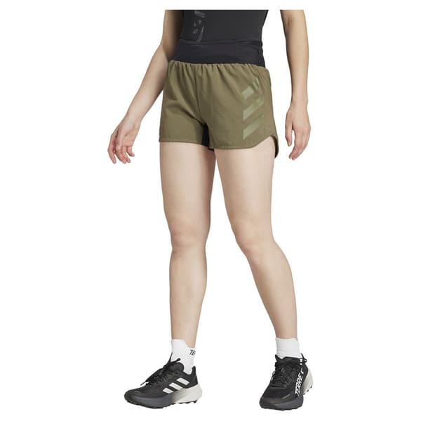 Adidas Terrex Agravic Trail Running 5´´ Shorts Grøn XL Kvinde