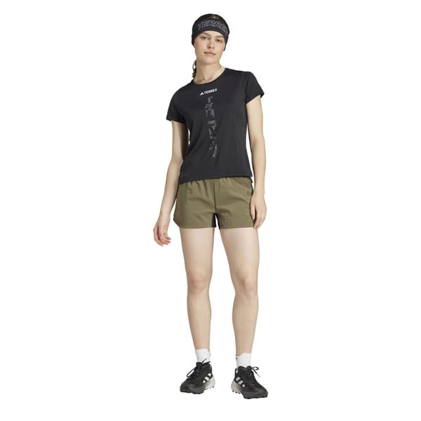 Adidas Terrex Agravic Trail Running 5´´ Shorts Grøn S Kvinde