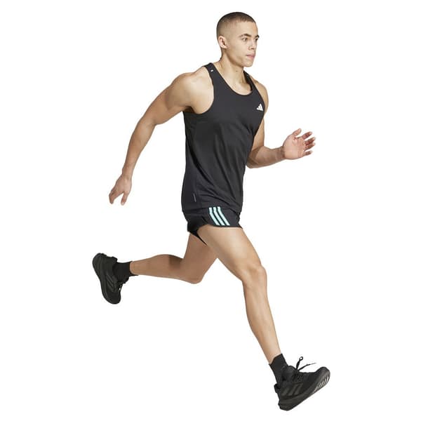 Adidas Own The Run 3 Stripes 5´´ Shorts Svart 2XL Man