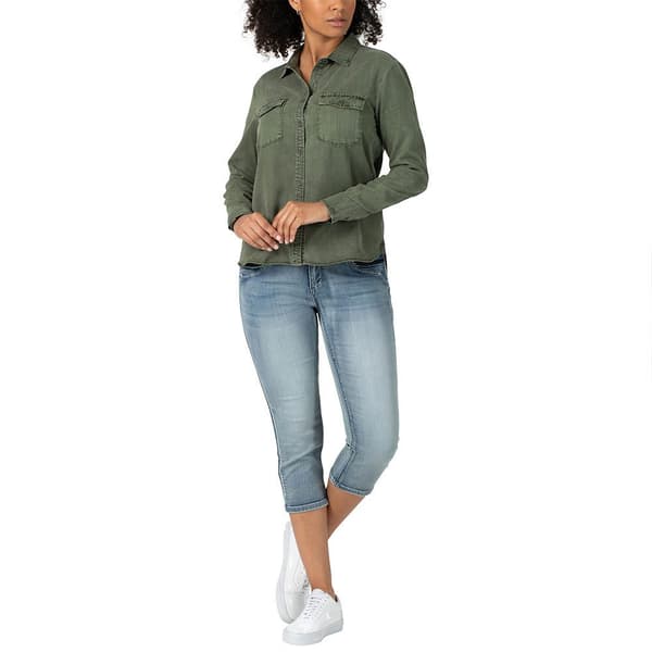 Timezone Slim Talitz 3/4 Housut Sininen 26 Nainen