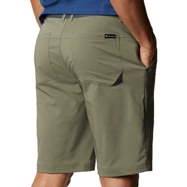 Columbia Tech Trail Shorts Grönt 38 / 10 Man