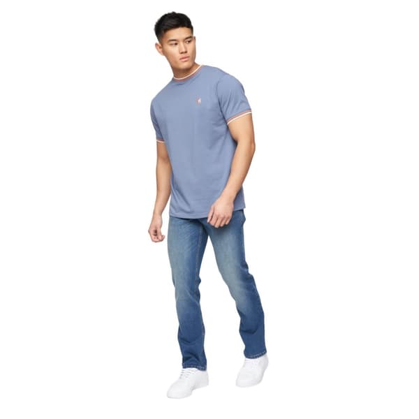 Crosshatch Mens Chas Straight Jeans