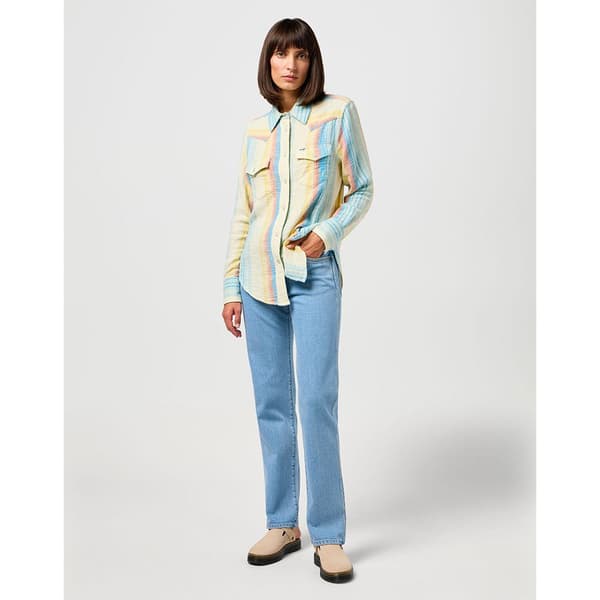 Wrangler Sunset Jeans Blå 27 / 30 Kvinde