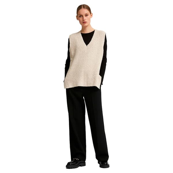 Selected Rita Wide Fit Bukser Sort 40 / 32 Kvinde