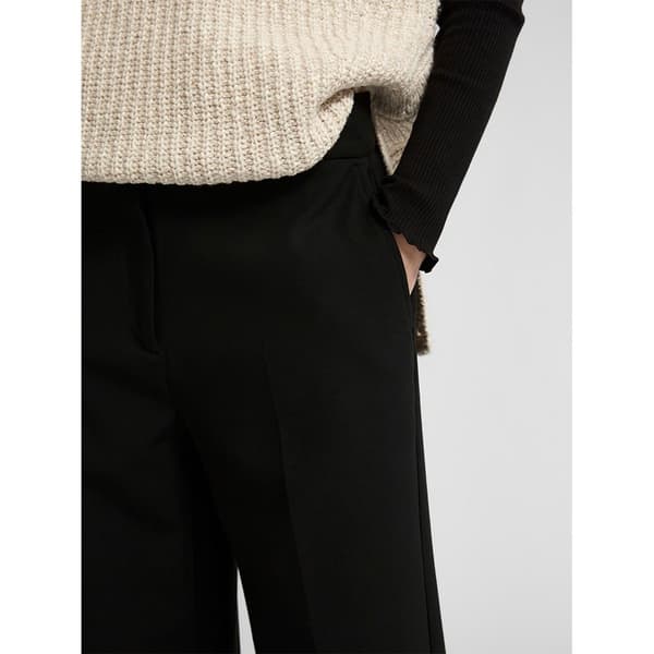 Selected Rita Wide Fit Bukser Sort 40 / 32 Kvinde