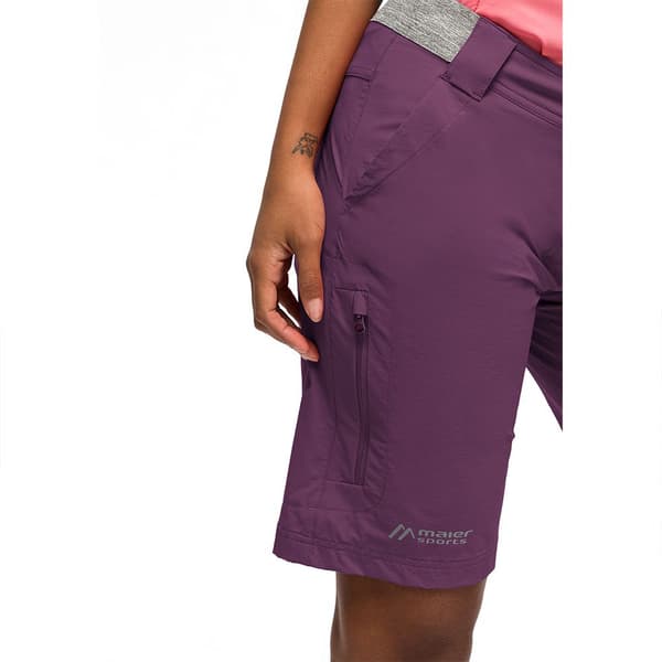 Maier Sports Norit W Shorts Lila L / Regular Kvinna