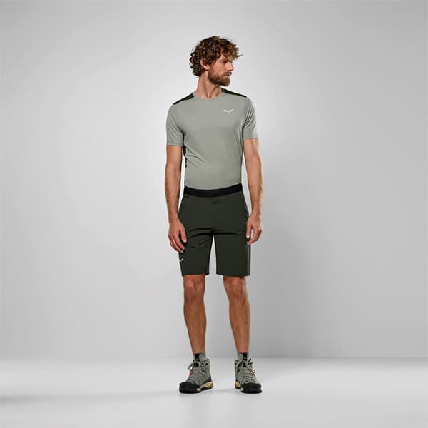 Salewa Puez 4 Shorts Grå M Mand