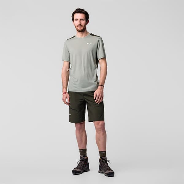 Salewa Puez 4 Shorts Grå M Mand