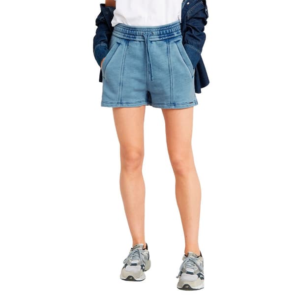 G-star Overdyed Edge Shorts Blå L Kvinna