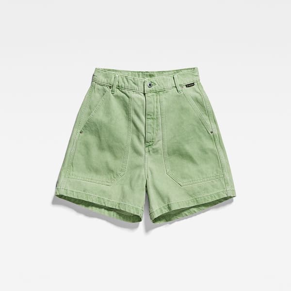 G-star Fatigue Regular Fit Shorts Grönt 30 Kvinna