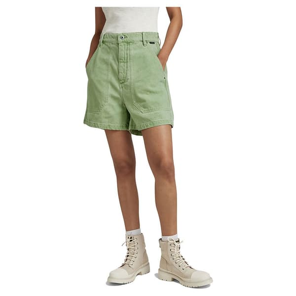 G-star Fatigue Regular Fit Shorts Grönt 30 Kvinna