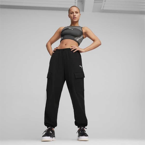 Puma Select Dare To Relaxed Cargobukser Sort M Kvinde