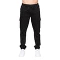 Miniatyrbilde 1 av 3: Crosshatch Mens Malimore Cuffed Ankle Cargo Jeans