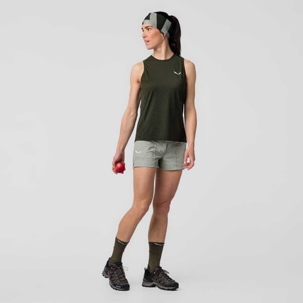 Salewa Puez Dst Shorts Grå DE 38 Kvinna