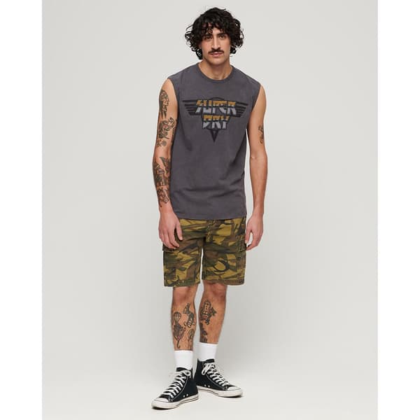 Superdry Heavy Cargo Shorts Grönt 32 Man