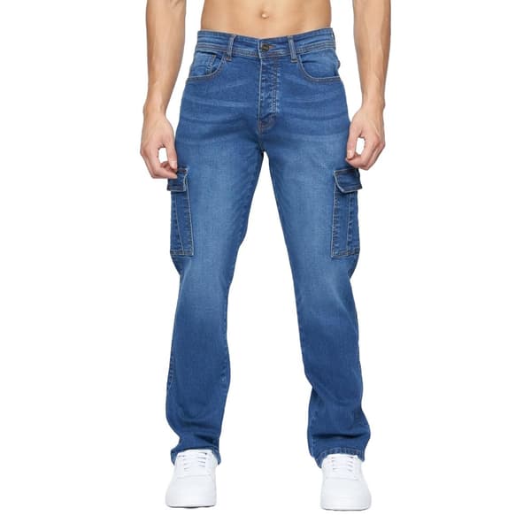 Crosshatch Mens Kremtap Cargo Jeans