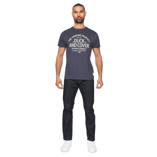 Duck and Cover Mens Hydras Straight Leg Jeans