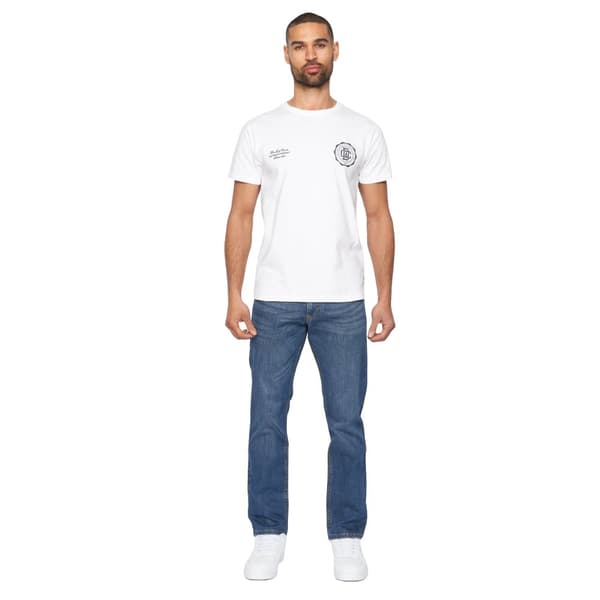Duck and Cover Mens Hydras Straight Leg Jeans