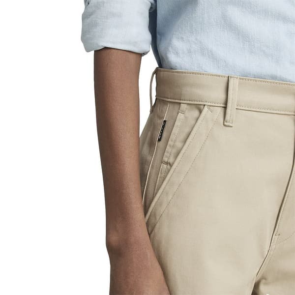 G-star Boyfriend Tapered Chinobyxor Beige 29 Kvinna