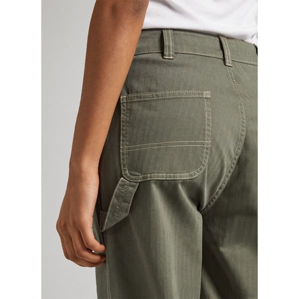 Pepe Jeans Betsy Bukser Grøn 24 Kvinde
