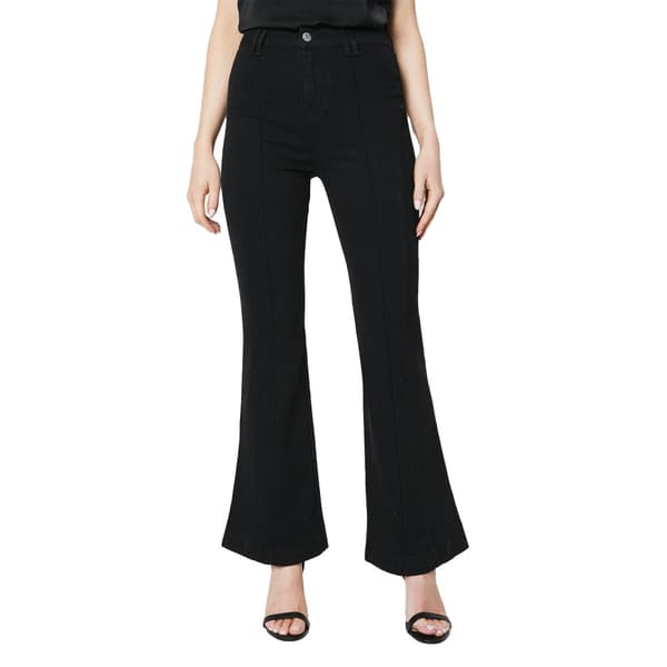 Principles Womens/Ladies Detail Seams Flared Jeans Black 10 UK