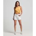 Pikkukuva 5 / 5: Superdry Vintage Mid Rise Shortsit Valkoinen 26 Nainen