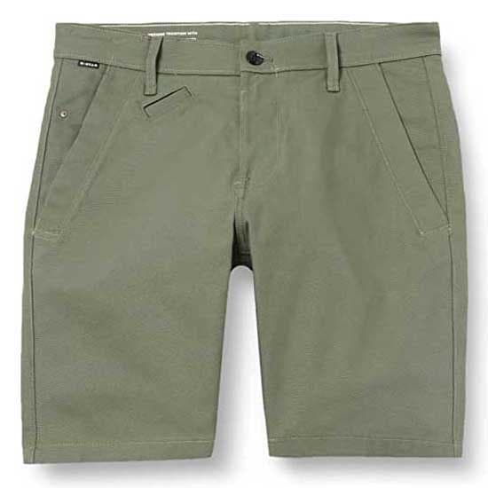 G-star Bronson 2.0 Slim Fit Chinoshorts Grönt 29 Man