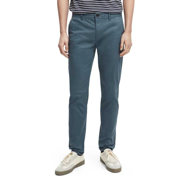 Scotch & Soda Essentials Mott Super Slim Fit Chinobyxor Blå 29 / 30 Man