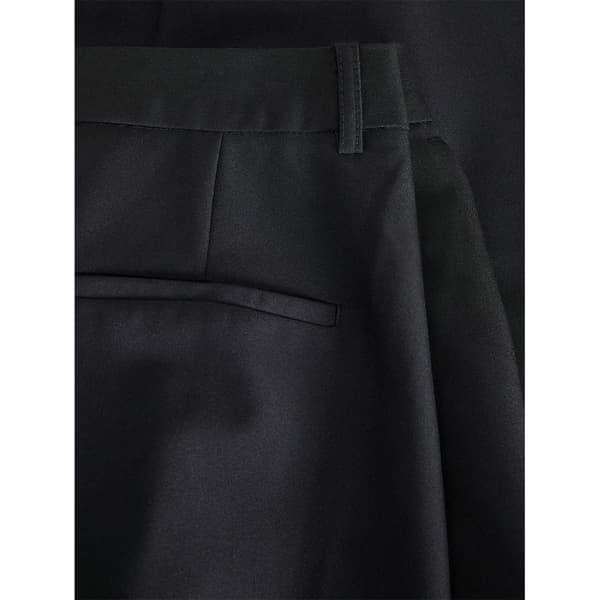 Jack & Jones Ellis Wide Jjxx Höga Midje Byxor Svart XL / 32 Kvinna